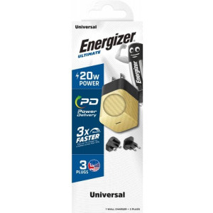 Energizer A20MUGD, 1x USB-C, 20W, (US, UK, EU)