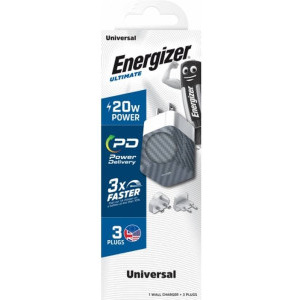 Energizer A20MUSL, 1x USB-C, 20W, (US, UK, EU)