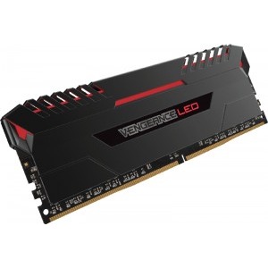 Corsair Vengeance Red LED 32GB DDR4 3000MHz CL15 Dual Channel Kit