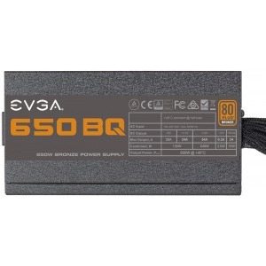EVGA BQ, 80+ Bronze, 650W