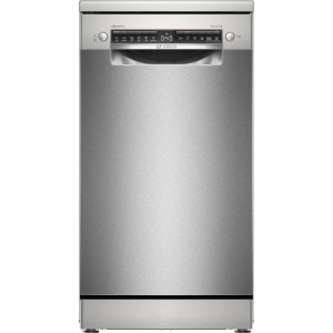 Masina de spalat vase Bosch SPS4HMI49E, Slim, 10 seturi, 6 programe, Clasa E, ExtraDry, VarioFlex, Rackmatic, 45 cm, Inox