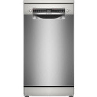 Masina de spalat vase Bosch SPS4HMI49E, Slim, 10 seturi, 6 programe, Clasa E, ExtraDry, VarioFlex, Rackmatic, 45 cm, Inox