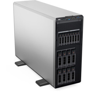 DELL PowerEdge T560, Procesor Intel® Xeon® Silver 4510 2.4GHz Sapphire Rapids, 32GB RAM RDIMM, 1x 480GB SATA 6G SSD, PERC H755, 8x Hot Plug LFF