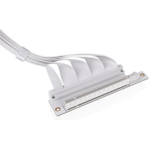 Thermaltake TT Premium PCI-E 4.0 Extender 400mm cu conector 90 de grade, White