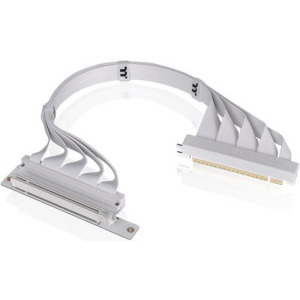 Thermaltake TT Premium PCI-E 4.0 Extender 400mm cu conector 90 de grade, White