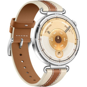 Huawei Watch GT 6, 41mm, Steel Stainless Steel, curea Brown Woven
