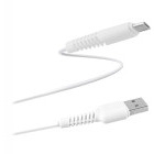 Cablu de date / adaptor TnB USB Male la microUSB Male, 1 m, White
