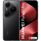 Smartphone Huawei Pura 80 Pro, 512GB, 12GB RAM, Dual SIM, 5G, 4-Camere, Glazed Black