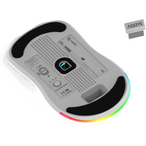 AQIRYS M2 RGB Wireless White
