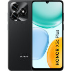 Smartphone Honor X5c Plus, 64GB, 4GB RAM, Dual SIM, 4G, Tri-Camera, Midnight Black + casti Honor Choice Earbuds X7e Active