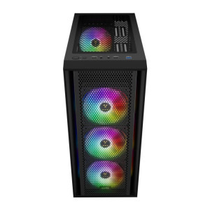 Gaming BALAUR Plus NO RAM Edition (fara memorie RAM DDR5), Intel i5-14400F 2.5GHz, 1TB SSD, RTX 5060 8GB GDDR7, Iluminare RGB