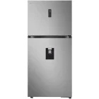 Frigider LG GTFV61PYBQD, 609 L, Clasa E, No Frost, Smart Inverter, LinearCooling, Door Cooling+, Multi Air Flow, ThinQ, Dozator apa, 184 cm, Argintiu