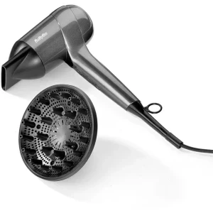 BaByliss Titanium Shine D6200DE, 1600W, Argintiu