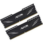 Memorie AFOX Gaming 32GB DDR4 3200MHz CL16 Dual Channel Kit Black
