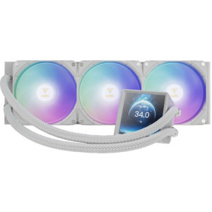 Gamdias Aura GL360 LCD ARGB White