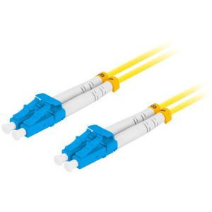 Cablu retea Lanberg Fiber Optic Patchcord SM LC/UPC-LC/UPC Duplex 5 m LSZH Yellow
