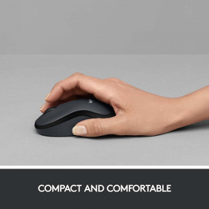 Logitech M220 Silent, Wireless, Black