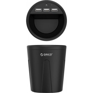 Orico UCH-C2, 3x USB, Black