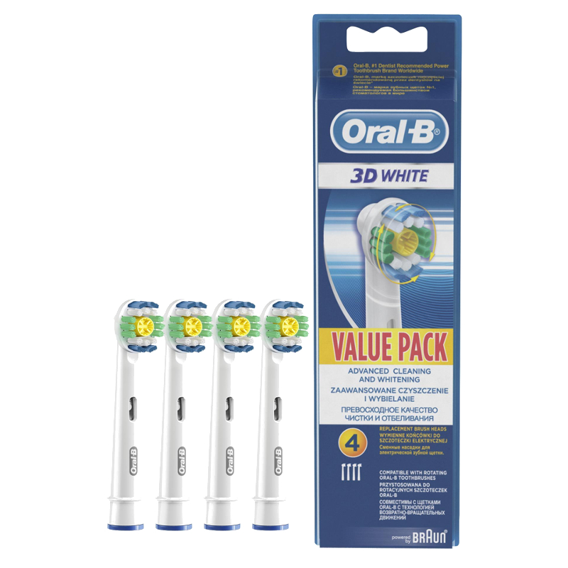 Oral-B Rezerva periuta electrica EB18 3D White (4 buc)