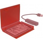 Accesoriu carcasa Inter-Tech KP001A Carrying Case Red