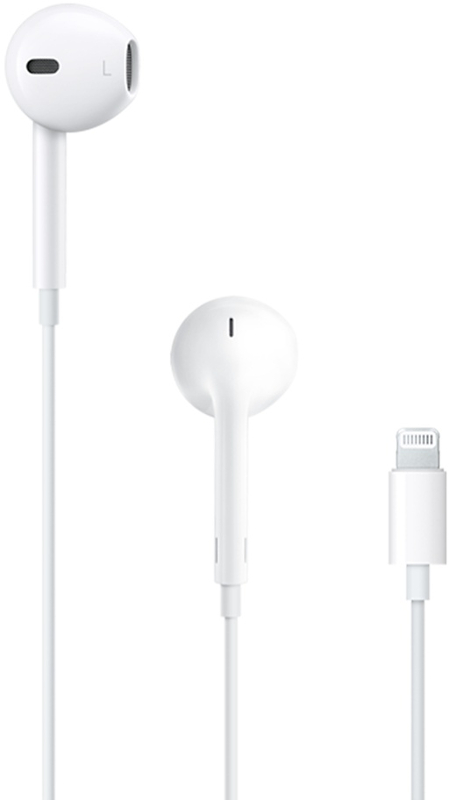 Casti in-ear Apple EarPods with Lightning Connector Remote and Mic MMTN2ZM/A