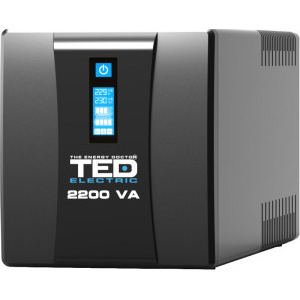 UPS TED 2200VA, LED, Schuko