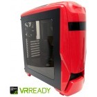 Gaming Red Shocktrooper, AMD Ryzen 5 1400 3.2GHz, 8 thread-uri, 8GB DDR4, 1TB HDD, GTX 1060 6GB GDDR5