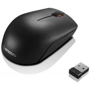 Lenovo 300 Compact, Wireless, Black