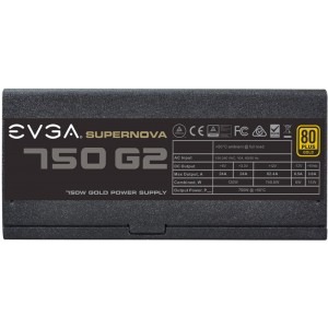 EVGA SuperNova G2, 80+ Gold, 750W