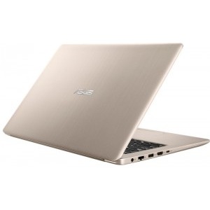 ASUS 15.6'' VivoBook Pro 15 N580VD, FHD, Procesor Intel® Core™ i7-7700HQ (6M Cache, up to 3.80 GHz), 8GB DDR4, 500GB + 128GB SSD, GeForce GTX 1050 2GB, Endless OS, Gold