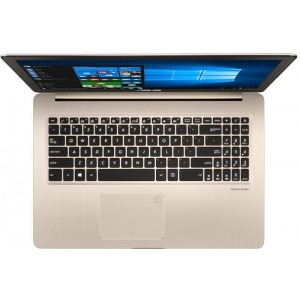ASUS 15.6'' VivoBook Pro 15 N580VD, FHD, Procesor Intel® Core™ i5-7300HQ (6M Cache, up to 3.50 GHz), 4GB DDR4, 500GB + 128GB SSD, GeForce GTX 1050 2GB, Endless OS, Gold