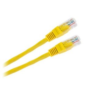Kruger&Matz UTP 0.5m, galben