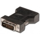Assmann 1x DVI-I Male - 1x VGA Female, Dual Link, negru