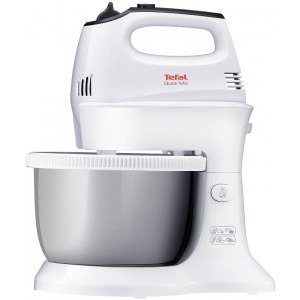 Tefal Mixer cu bol, Quick Mix HT312138, 300W, 3.5L, Alb
