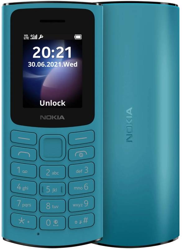 Telefon mobil Nokia 105 4G Dual SIM Blue