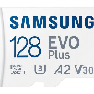 Samsung Micro SDXC EVO Plus UHS-I U3 Clasa 10 128GB + Adaptor