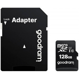GOODRAM Micro SDXC UHS-I Clasa 10 128GB + Adaptor