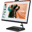 All-In-One PC Lenovo IdeaCentre AIO 3 24IAP7, 23.8 inch FHD IPS, Intel i5-12450H 4.4GHz, 16GB RAM, 1TB SSD, UHD Graphics, Camera Web, no OS, Black Edition