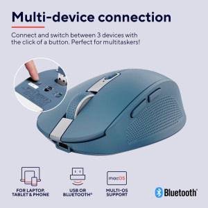 Trust Ozaa Compact Multi-Device Wireless Blue