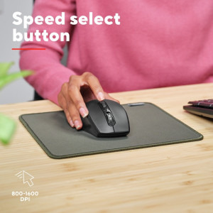 Trust Sura Comfortable wireless Black