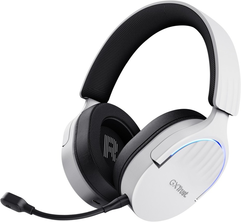 Casti Gaming Trust GXT 491W Fayzo Wireless White