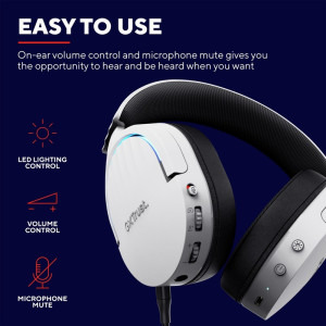 Trust GXT 491W Fayzo Wireless White