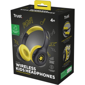 Trust On-Ear, Nouna Wireless Black