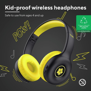 Trust On-Ear, Nouna Wireless Black