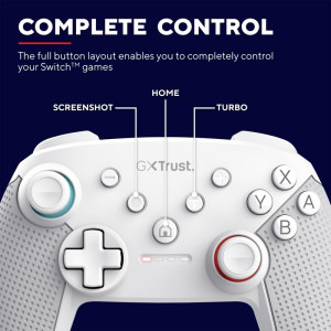 Trust GXT 1246 Muta Wireless White pentru Nintendo Switch