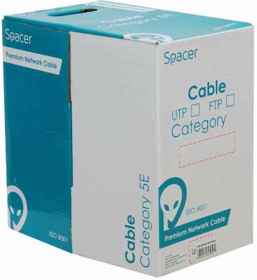 Cablu retea Spacer CAT6 Cable UTP 100 m