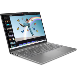 Lenovo 14'' IdeaPad Slim 5 14AHP10, WUXGA IPS, Procesor AMD Ryzen™ 7 8845HS (16M Cache, up to 5.10 GHz), 16GB DDR5, 1TB SSD, AMD Radeon 780M, No OS, Luna Grey