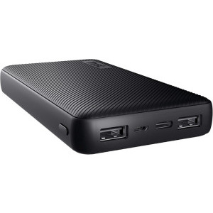 Baterie externa Trust Primo Compact, 15000 mAh, 2x USB, 1x USB-C, Black