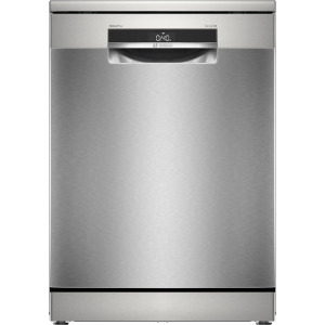 Masina de spalat vase Bosch SMS6ECI15E, 14 seturi, 6 programe, Clasa A, EcoSilence Drive, ExtraDry, Extra Clean Zone, Max Flex, VarioDrawer, Rackmatic, AquaStop, AquaSensor, Home Connect, 60 cm, Inox