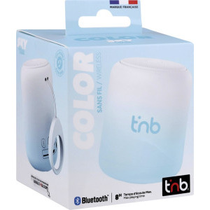 TnB Boxa portabila COLOR, 3W RMS, Bluetooth 5.0, TWS, IPX4, 1200 mAh Blue